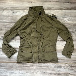 Olive Green Utility Jacket